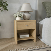 שידת לילה מודרנית לחדר שינה דגם סלין אלון