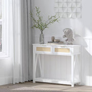 קונסולת כניסה מעוצבת דגם אליס - לבן