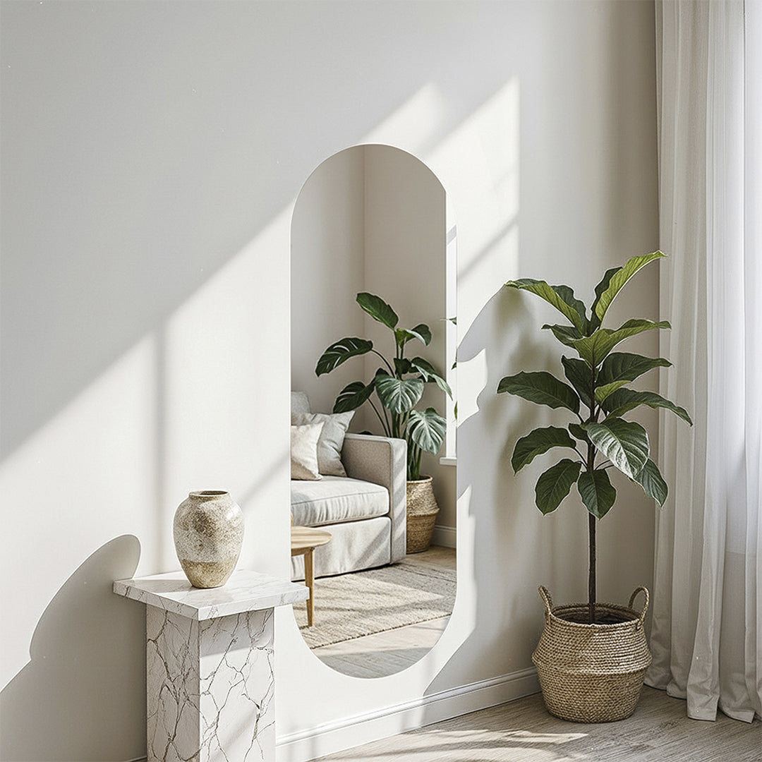 מראת גוף אובלית 150*50 ס"מ