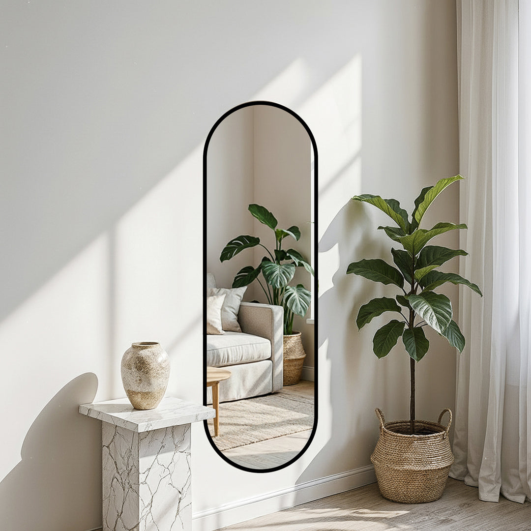 מראת גוף אובלית 150*50 ס"מ