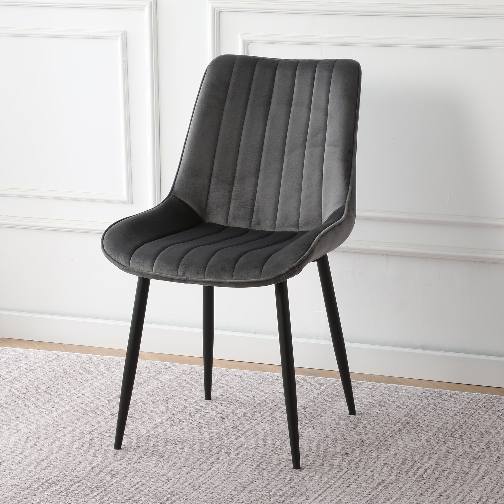 כסא לפינת אוכל - דגם אמה אפור