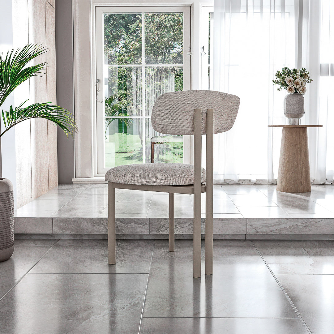 כסא לפינת אוכל דגם אמלפי - צבע קשמיר