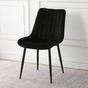 כסא לפינת אוכל - דגם אמה שחור