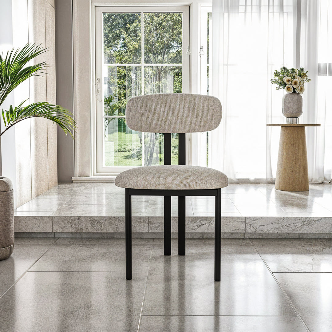 כסא לפינת אוכל דגם אמלפי - צבע שחור