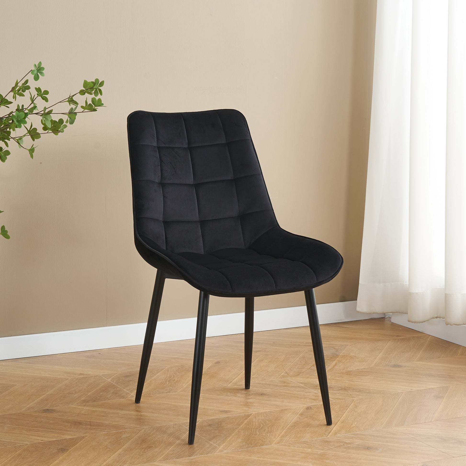 כסא לפינת אוכל - דגם נועה שחור