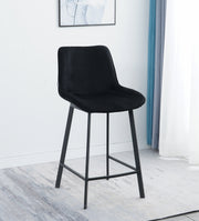 כסא בר דגם סופיה - צבע שחור